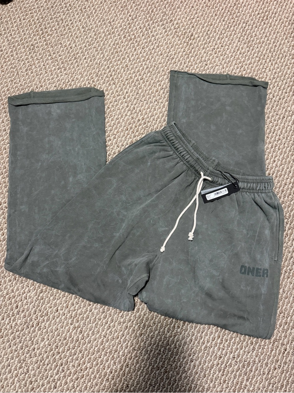 Raw lounge wide leg joggers